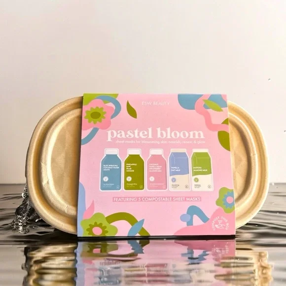 NEW Raw Juice Whole Food Facial 5 Sheet Mask Set Plant Based Skincare - Picture 1 of 12